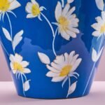 Blue Vase Margarita Medium Art Sculptures