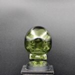 Glass Skull Brass Table Lamp Cover