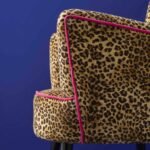 Armchair with Leopard Print Jungle Love Bold Armchair for Living Room
