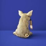 Table Lamp Piggy Pig Gold Animal Lamps