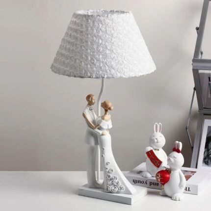 His and Her Novelty Table Lamp