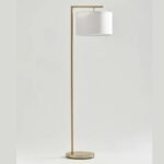 Montage Modern Floor Lamp Antique Brass | Brass Floor Lamps