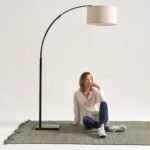Logan Floor Lamp Black | Arch Floor Lamp