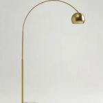 Olivia Floor Lamp Brass | Lamps with Gold