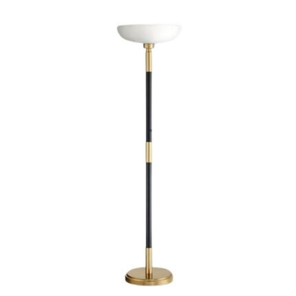 Modern Light Blaster Torchiere Floor Lamp | Glass Floor Lamp