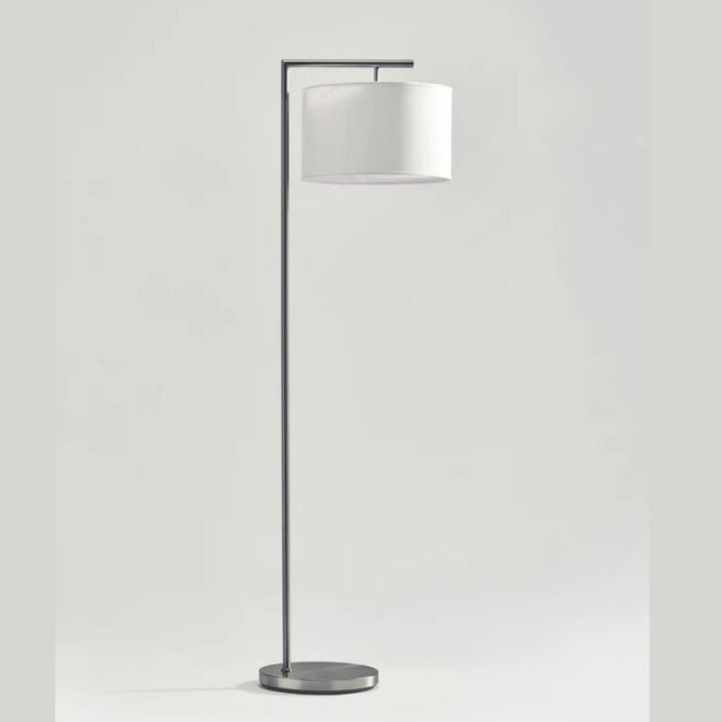 Montage Modern Silver Floor Lamp