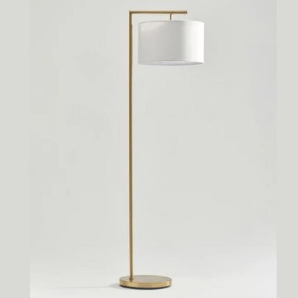 Montage Modern Floor Lamp Antique Brass | Brass Floor Lamps