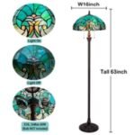 Tiffany Floor Stained Glass Lamp | Glass Tiffany Floor Lamps