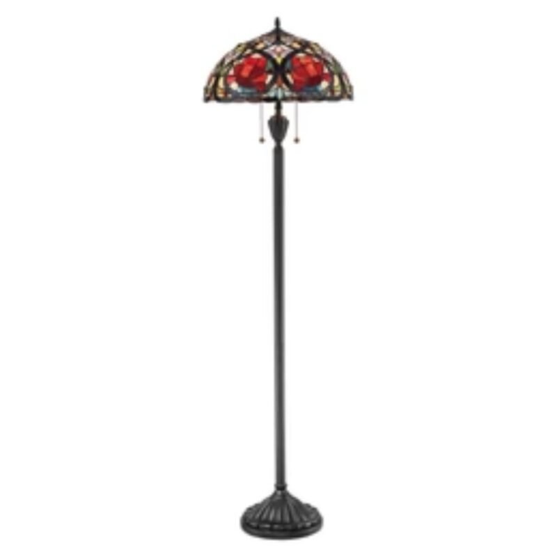 Quoizel Larissa Tiffany Floor Lamp | Tiffany Lamps for Sale