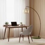 Joni Arc Floor Lamp | Globe Floor Lamp
