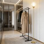 Nickel 4-Light Torchiere Floor Lamp | Silver Lamp