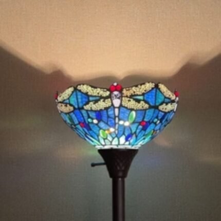 Pole Vintage Dragonfly Style Floor Lamps | Industrial Style Floor Lamp