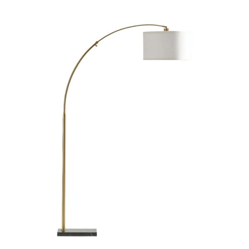 Logan Floor Lamp Antique Brass | Deco Art Lamp