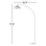 Emersynn 78" Dimmable Floor Lamp Gold | Arc Lamps