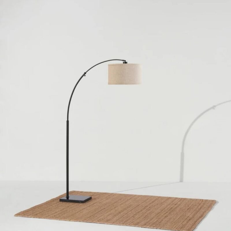 Logan Floor Lamp Black | Arch Floor Lamp