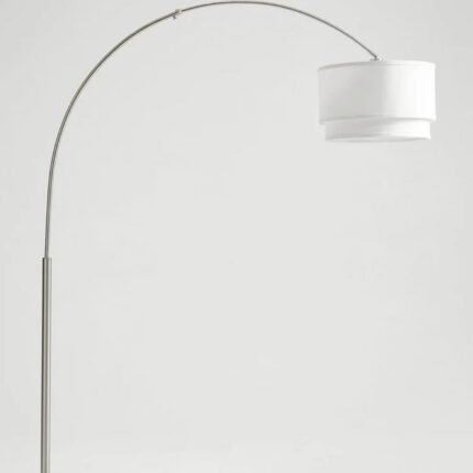 Mason Floor Lamp Silver | Arc Lamps
