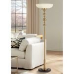 Possini Light Blaster Torchiere Floor Lamp | Gold Floor Lamps