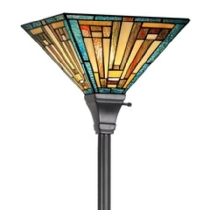 Tiffany Mission Style Green Lamp | Tiffany Lamps for Sale