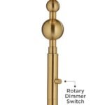Possini Light Blaster Torchiere Floor Lamp | Gold Floor Lamps