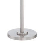 Nickel 4-Light Torchiere Floor Lamp