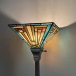 Tiffany Mission Style Green Lamp | Tiffany Lamps for Sale