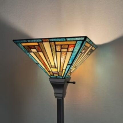 Tiffany Mission Style Green Lamp | Tiffany Lamps for Sale