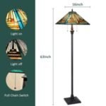 Tiffany Antique 16 Double Light Standing Lamp | Tiffany Lamps for Sale