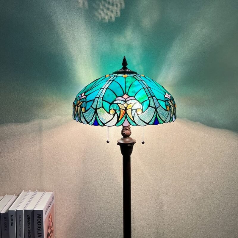 Tiffany Floor Stained Glass Lamp | Glass Tiffany Floor Lamps