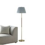 62" Floor Lamp Gray | Floor Lamp Gold