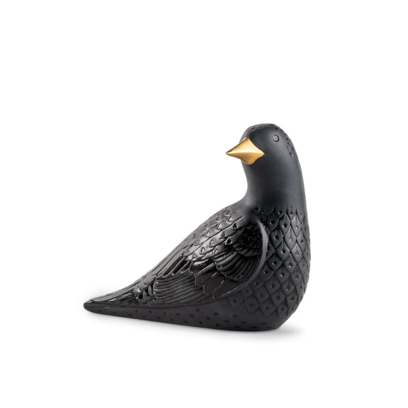 STARLING SCULPTURE BLACK — porcelain murmuration sculpture, 2023 Susana Rodriguez design