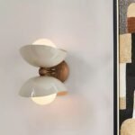 EMILE CHROME DOUBLE SCONCE WALL LIGHT