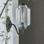 THE ELOISE SCALLOP CLEAR GLASS SCONCE WALL LIGHT