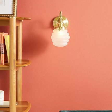 BUMBLEBEE WHITE SCONCE WALL LIGHT