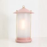 STEFAN CORDLESS RECHARGEABLE LANTERN BLUSH