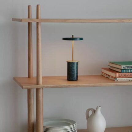 ASTERIA MOVE MARBLE MINI CORDLESS RECHARGEABLE TABLE LAMP