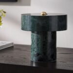 TESSARI WASHED MARBLE ACCENT TABLE LAMP