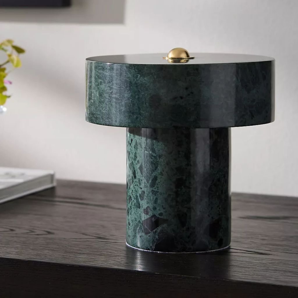 TESSARI WASHED MARBLE ACCENT TABLE LAMP TESSARI WASHED MARBLE ACCENT TABLE LAMP