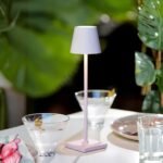 POLDINA PRO MICRO CORDLESS RECHARGEABLE LED TABLE LAMP PINK
