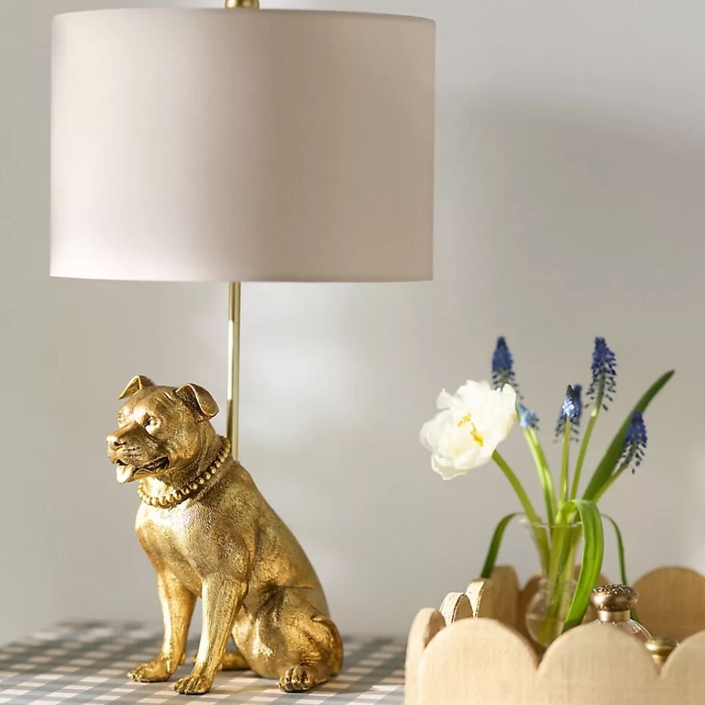 ICON DOG TABLE LAMP PITBULL ICON DOG TABLE LAMP PITBULL