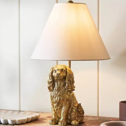 ICON DOG TABLE LAMP KING CHARLES SPANIEL