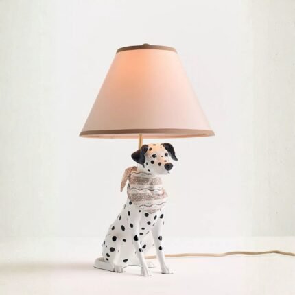 RALPH DALMATIAN DOG TABLE LAMP
