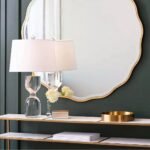 JOAN HOURGLASS CRYSTAL TABLE LAMP