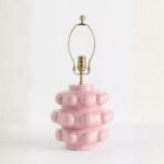 DOTTED CERAMIC TABLE LAMP BASE
