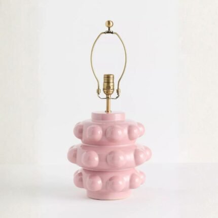 DOTTED CERAMIC TABLE LAMP BASE