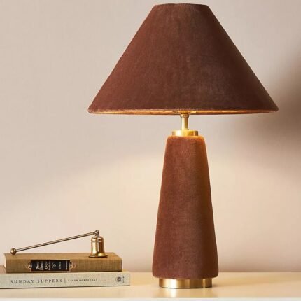LULU VELVET TABLE LAMP