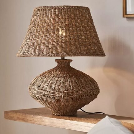 NETTE WOVEN TABLE LAMP