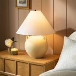 NIVALIS CERAMIC ACCENT TABLE LAMP