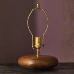 LIV WOOD LAMP BASE