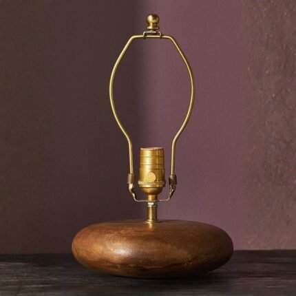LIV WOOD LAMP BASE