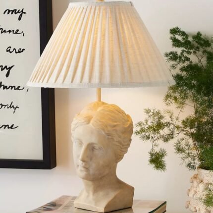 GRECIAN BUST TABLE LAMP